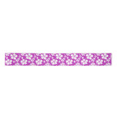 HAWAIIAN HULA (HIBISKUS) BERRY SATIN RIBBON SATINBAND (Vorderseite)