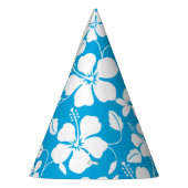 HAWAIIAN HULA (HIBISKUS) BLAU PARTYHÜTCHEN (Links)