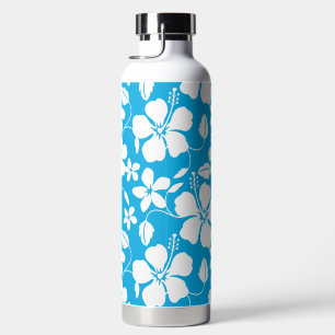 HAWAIIAN HULA (HIBISKUS) BLAUE WASSERFLASCHE TRINKFLASCHE