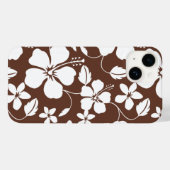 HAWAIIAN HULA (HIBISKUS) BROWN Case-Mate iPhone HÜLLE (Rückseite (Horizontal))