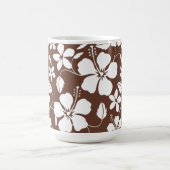 HAWAIIAN HULA (HIBISKUS) BROWN KAFFEETASSE (Mittel)