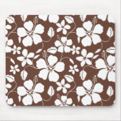 HAWAIIAN HULA (HIBISKUS) BROWN MOUSEPAD (Vorne)