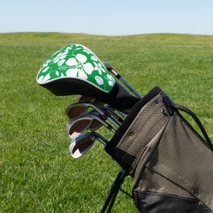 HAWAIIAN HULA (HIBISKUS) GRÜNE GOLF HEADCOVER