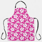 HAWAIIAN HULA (HIBISKUS) HITZPINK SCHÜRZE (Vorderseite)