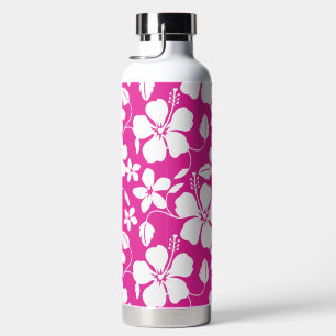 HAWAIIAN HULA (HIBISKUS) HITZPINK TRINKFLASCHE