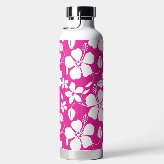HAWAIIAN HULA (HIBISKUS) HITZPINK TRINKFLASCHE (Rechts)