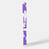 HAWAIIAN HULA (HIBISKUS) LICHT LILA Case-Mate iPhone HÜLLE (Rückseite / Links)