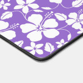 HAWAIIAN HULA (HIBISKUS) LICHT LILA SCHREIBTISCHUNTERLAGE (Ecke)