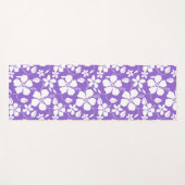 HAWAIIAN HULA (HIBISKUS) LICHT LILA YOGAMATTE (Vorderseite (Horizontal))