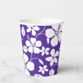 HAWAIIAN HULA (HIBISKUS) LILA PAPPBECHER (Links)