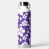 HAWAIIAN HULA (HIBISKUS) LILA TRINKFLASCHE (Vorderseite)