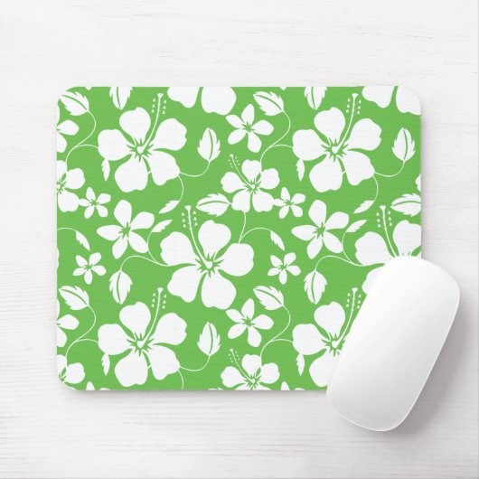 HAWAIIAN HULA (HIBISKUS) LIMON MOUSEPAD (Mit Mouse)