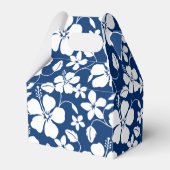 HAWAIIAN HULA (HIBISKUS) NAVY GESCHENKSCHACHTEL (Rückseite)