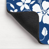 HAWAIIAN HULA (HIBISKUS) NAVY MOUSEPAD (Ecke)