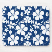 HAWAIIAN HULA (HIBISKUS) NAVY MOUSEPAD (Vorne)