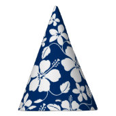 HAWAIIAN HULA (HIBISKUS) NAVY PARTYHÜTCHEN (Rechts)