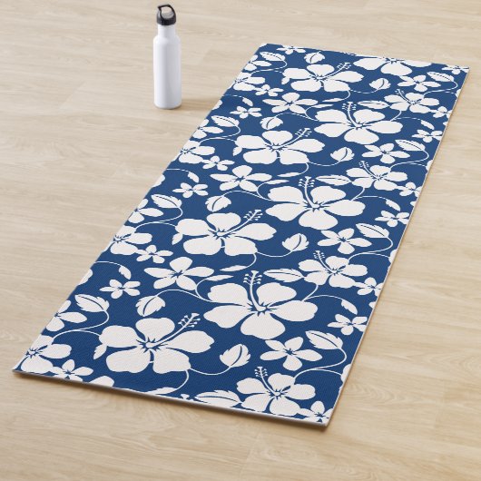 HAWAIIAN HULA (HIBISKUS) NAVY YOGAMATTE (Beispiel)