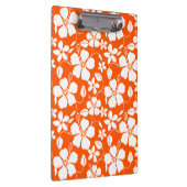 HAWAIIAN HULA (HIBISKUS) ORANGE KLEMMBRETT (Rechts)