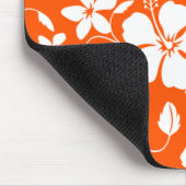 HAWAIIAN HULA (HIBISKUS) ORANGE MOUSEPAD (Ecke)