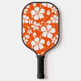 HAWAIIAN HULA (HIBISKUS) ORANGE PICKLEBALL SCHLÄGER