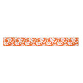 HAWAIIAN HULA (HIBISKUS) ORANGE SATIN RIBBON SATINBAND (Vorderseite)
