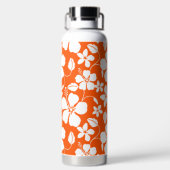 HAWAIIAN HULA (HIBISKUS) ORANGE TRINKFLASCHE (Rückseite)