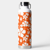 HAWAIIAN HULA (HIBISKUS) ORANGE TRINKFLASCHE (Vorderseite)