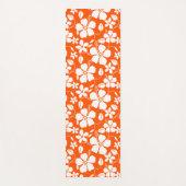 HAWAIIAN HULA (HIBISKUS) ORANGE YOGAMATTE (Vorderseite)