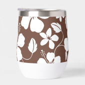 HAWAIIAN (HULA) HIBISKUS PATTER IN BROWN (Rechts)