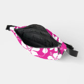HAWAIIAN HULA (HIBISKUS) PATTER IN HOT PINK BAUCHTASCHE (Offen)