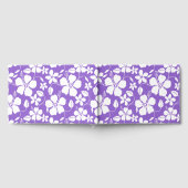 HAWAIIAN HULA (HIBISKUS) PATTER IN LICHT LILA GÄSTEBUCH (Voll)