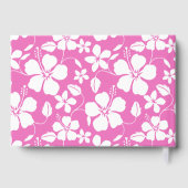 HAWAIIAN HULA (HIBISKUS) PATTER IN PINK GÄSTEBUCH (Rückseite)