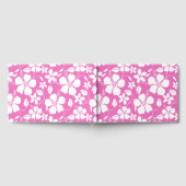 HAWAIIAN HULA (HIBISKUS) PATTER IN PINK GÄSTEBUCH (Voll)