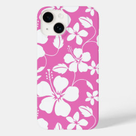 HAWAIIAN HULA (HIBISKUS) PINK Case-Mate iPhone 14 HÜLLE