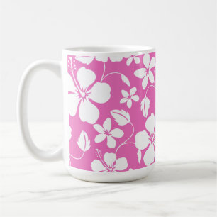 HAWAIIAN HULA (HIBISKUS) PINK KAFFEETASSE