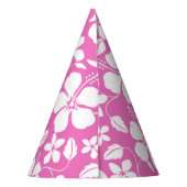 HAWAIIAN HULA (HIBISKUS) PINK PARTYHÜTCHEN (Rückseite)
