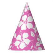 HAWAIIAN HULA (HIBISKUS) PINK PARTYHÜTCHEN (Links)