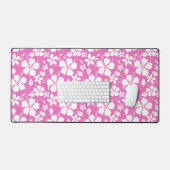 HAWAIIAN HULA (HIBISKUS) PINK SCHREIBTISCHUNTERLAGE (Tastatur & Maus)