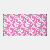 HAWAIIAN HULA (HIBISKUS) PINK SCHREIBTISCHUNTERLAGE (Vorderseite)