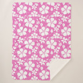 HAWAIIAN HULA (HIBISKUS) PINK SHERPADECKE (Vorderseite)