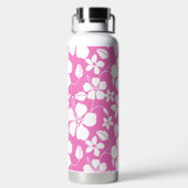 HAWAIIAN HULA (HIBISKUS) PINK TRINKFLASCHE (Rückseite)