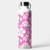 HAWAIIAN HULA (HIBISKUS) PINK TRINKFLASCHE (Vorderseite)