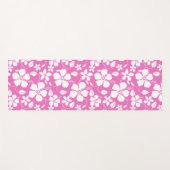 HAWAIIAN HULA (HIBISKUS) PINK YOGAMATTE (Vorderseite (Horizontal))