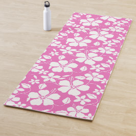 HAWAIIAN HULA (HIBISKUS) PINK YOGAMATTE