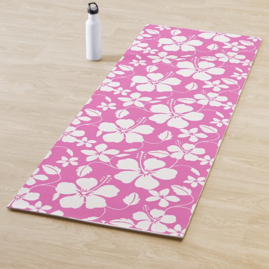HAWAIIAN HULA (HIBISKUS) PINK YOGAMATTE (Beispiel)