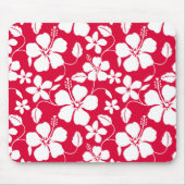 HAWAIIAN HULA (HIBISKUS) RED MOUSEPAD (Vorne)