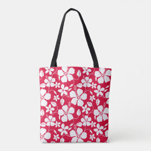 HAWAIIAN HULA (HIBISKUS) RED TASCHE