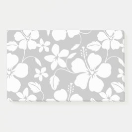 HAWAIIAN HULA (HIBISKUS) SCHWARZ POST-IT KLEBEZETTEL