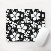HAWAIIAN HULA (HIBISKUS) SCHWARZE MAUSTASTE MOUSEPAD (Mit Mouse)