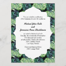 Hawaiian Island Beach Wedding Monsterra Deliciosa